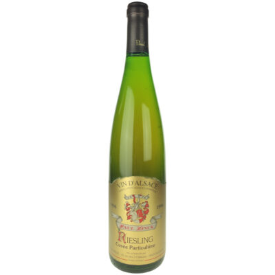 Alsace Riesling Cuvée Particulière 1996, Domaine Zinck